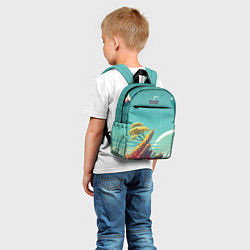 Детский рюкзак No Man Sky, цвет: 3D-принт — фото 2