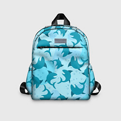 Детский рюкзак Акулы, цвет: 3D-принт