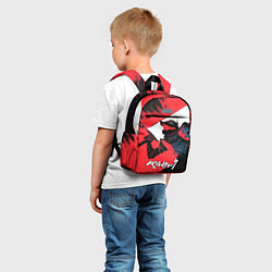 Детский рюкзак БЕРСЕРК red красный, цвет: 3D-принт — фото 2