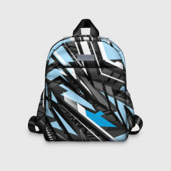 Детский рюкзак Текстура Линия Движение, цвет: 3D-принт