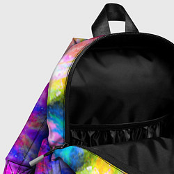 Детский рюкзак КРАСОЧНАЯ ГАЛАКТИКА, цвет: 3D-принт — фото 2