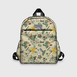 Детский рюкзак Зайчики с Цветочками, цвет: 3D-принт