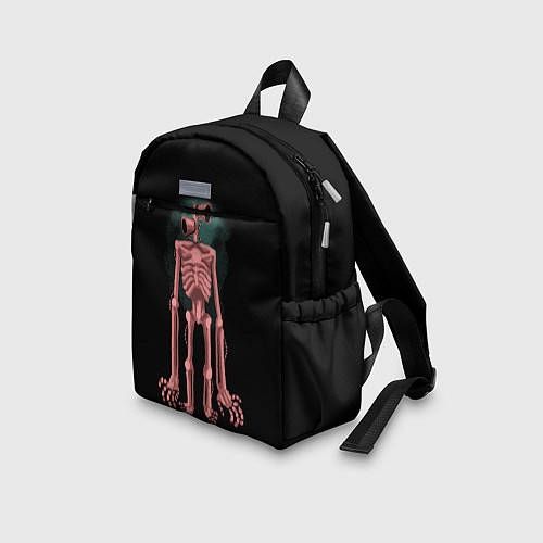 Детский рюкзак Сиреноголовый Скелет / 3D-принт – фото 3