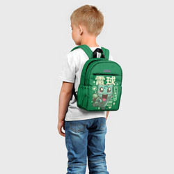 Детский рюкзак Милый Бульбазавр, цвет: 3D-принт — фото 2