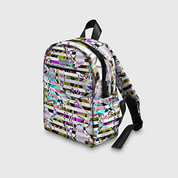 Детский рюкзак Полосатый абстрактный узор, цвет: 3D-принт — фото 2