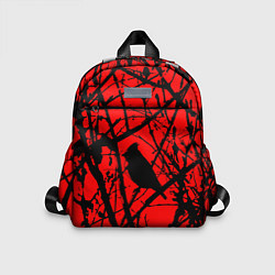 Детский рюкзак Хоррор Мрачный лес, цвет: 3D-принт