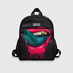 Детский рюкзак Ядовитый поцелуй, цвет: 3D-принт