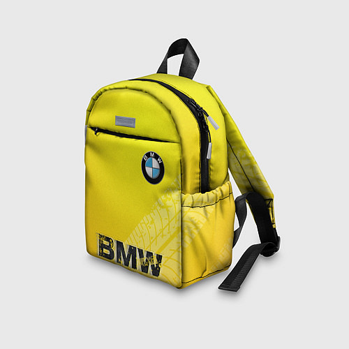 Детский рюкзак BMW YELLOW / 3D-принт – фото 3