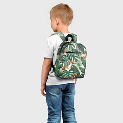 Детский рюкзак Тропический паттерн, цвет: 3D-принт — фото 2