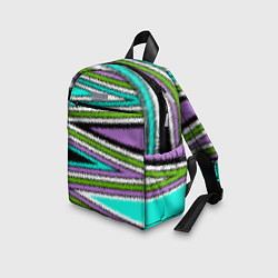 Детский рюкзак Абстрактный асимметричный, цвет: 3D-принт — фото 2