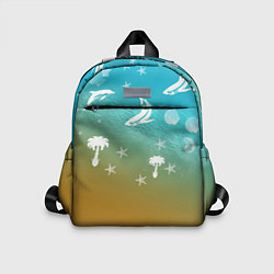 Детский рюкзак Морское ассорти, цвет: 3D-принт