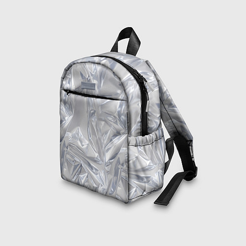 Детский рюкзак Голографичная фольга / 3D-принт – фото 3