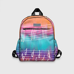 Детский рюкзак Music, цвет: 3D-принт