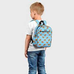 Детский рюкзак Папайа паттерн, цвет: 3D-принт — фото 2