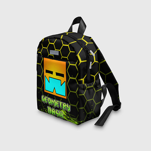 Детский рюкзак Geometry Dash Классика / 3D-принт – фото 3