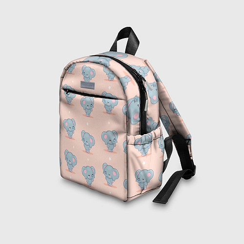 Детский рюкзак Слоники / 3D-принт – фото 3