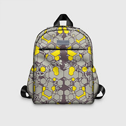 Детский рюкзак Абстракция киберпанк, цвет: 3D-принт