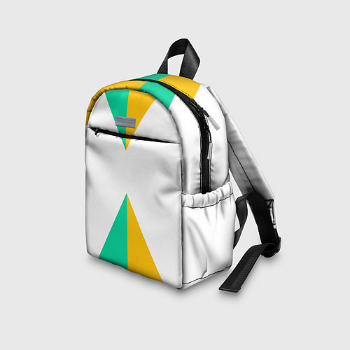 Детский рюкзак Треугольники / 3D-принт – фото 3