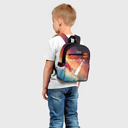 Детский рюкзак Space X, цвет: 3D-принт — фото 2