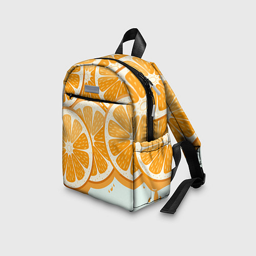Детский рюкзак АПЕЛЬСИН ORANGE / 3D-принт – фото 3