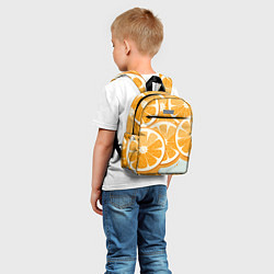 Детский рюкзак АПЕЛЬСИН ORANGE, цвет: 3D-принт — фото 2