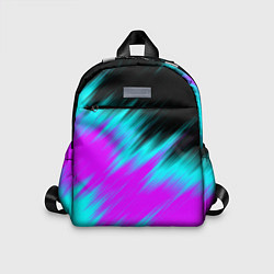 Детский рюкзак НЕОНОВЫЕ ПОЛОСЫ И НИЧЕГО ЛИШНЕГО NEON STRIPES