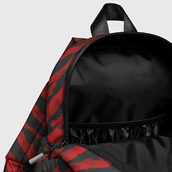 Детский рюкзак Красная шкура тигра, цвет: 3D-принт — фото 2