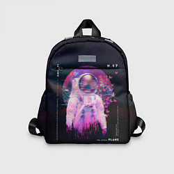 Детский рюкзак Vaporwave Astral Astronaut Collage, цвет: 3D-принт