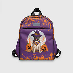 Детский рюкзак Мопс на хэллоуин, цвет: 3D-принт