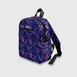 Детский рюкзак Ночные Снежинки, цвет: 3D-принт — фото 2