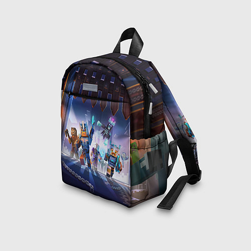 Детский рюкзак MINECRAFT АРМИЯ КРИПЕРОВ / 3D-принт – фото 3