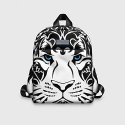 Детский рюкзак Водяной голубоглазый тигр, цвет: 3D-принт