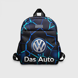 Детский рюкзак Volkswagen слоган Das Auto, цвет: 3D-принт