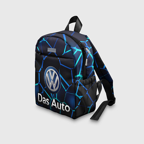 Детский рюкзак Volkswagen слоган Das Auto / 3D-принт – фото 3