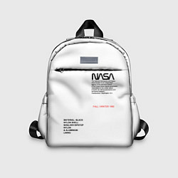 Детский рюкзак NASA БЕЛАЯ ФОРМА, цвет: 3D-принт