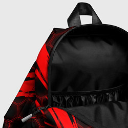 Детский рюкзак Чёрный клевер: Соты, цвет: 3D-принт — фото 2