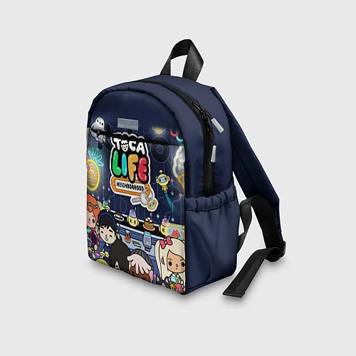 Детский рюкзак Toca Life: Персонажи / 3D-принт – фото 3