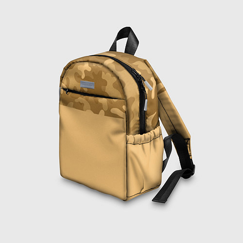 Детский рюкзак Песочный / 3D-принт – фото 3