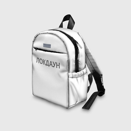 Детский рюкзак QR Локдаун / 3D-принт – фото 3