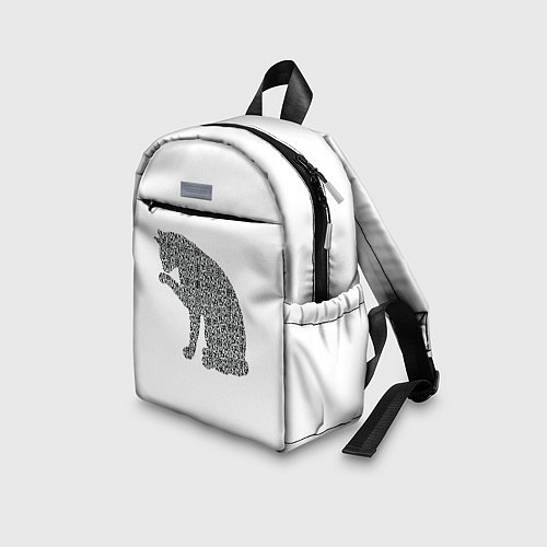 Детский рюкзак QR Кот Версия 2 / 3D-принт – фото 3