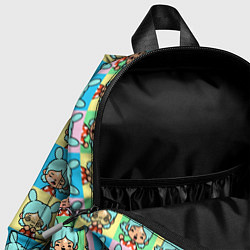 Детский рюкзак Toca Boca logo Тока Бока Рита, цвет: 3D-принт — фото 2