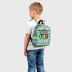 Детский рюкзак Toca Boca logo Тока Бока Рита, цвет: 3D-принт — фото 2