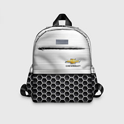 Детский рюкзак Шевроле Стальная решетка, цвет: 3D-принт