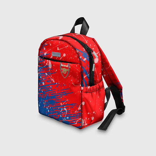 Детский рюкзак Arsenal: Фирменные цвета / 3D-принт – фото 3