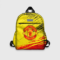 Детский рюкзак Manchester United Футбольный клуб, цвет: 3D-принт