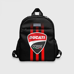 Детский рюкзак DUCATI CARBON LOGO ITALY CONCERN, цвет: 3D-принт