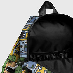 Детский рюкзак Семья монстров в деле, цвет: 3D-принт — фото 2