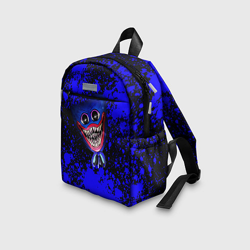 Детский рюкзак Huggy Wuggy: Blue Rage / 3D-принт – фото 3
