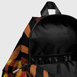 Детский рюкзак Крутой тигр в очках ретро, цвет: 3D-принт — фото 2