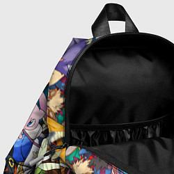 Детский рюкзак АНИМЕ, ПОКЕМОНЫ ВСЕ ПЕРСОНАЖИ POKEMON, цвет: 3D-принт — фото 2